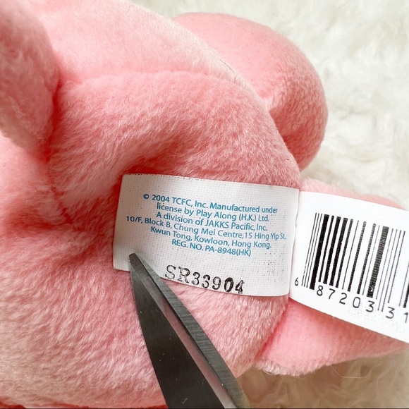 CARE BEAR Cousins Lotsa Heart Elephant Plush 2004 Plush Stuffed Animal SOLD - Picture 6 of 8